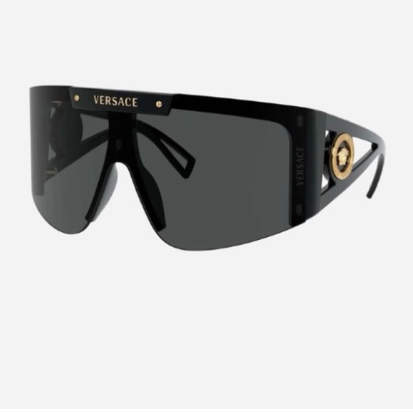 New Versace Shield Sunglasses - Picture 3 of 11